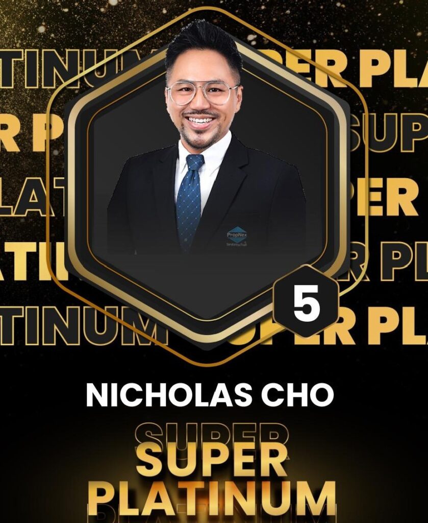 Nicholas Cho Super Platinum Award 2025