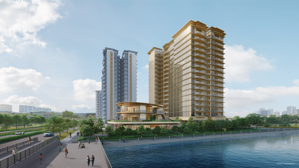 Grand Dunman condo front facade