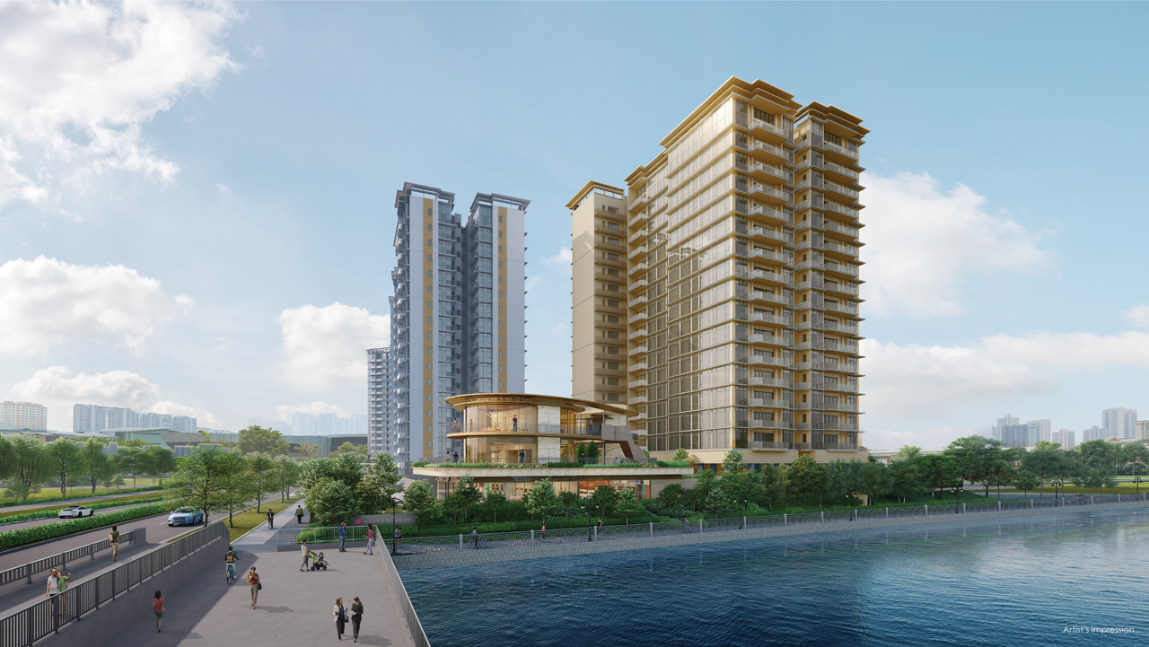 Grand Dunman condo front facade