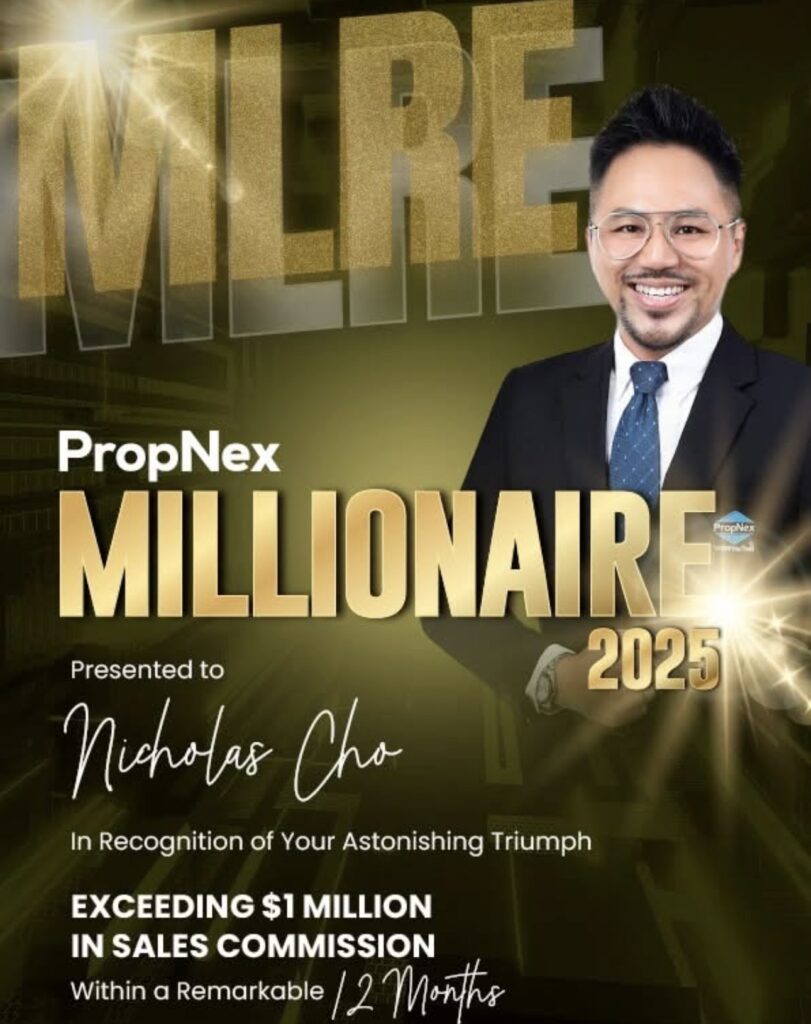 Nicholas Cho Millionaire 2025